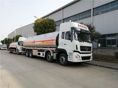東風(fēng)天龍前四后八23.5方運油車，20.3噸油罐車